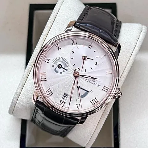 Blancpain Villeret Ultra-Slim 6665-3643-55B 40mm Rose gold White