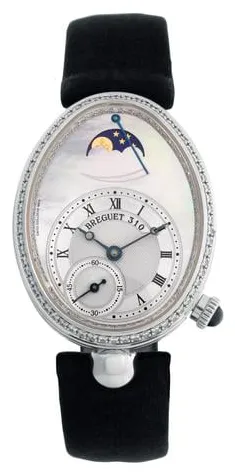 Breguet Reine de Naples 8908BB/V2/864 D00D 29mm White gold Mother-of-pearl