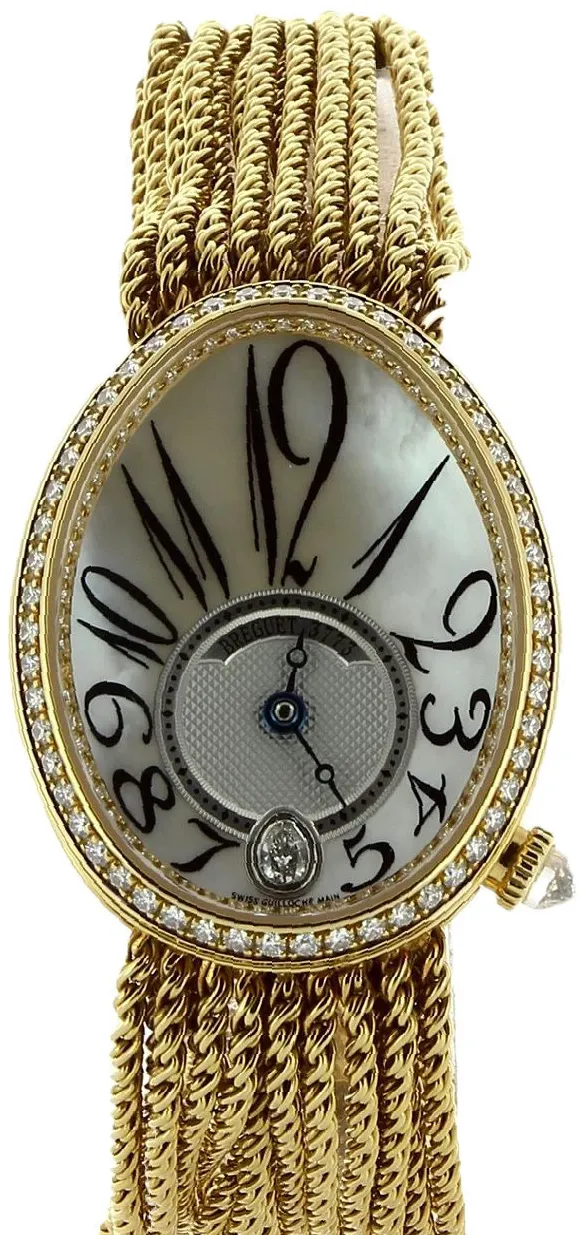 Breguet Reine de Naples 8918BA/58/J39.D00D Yellow gold White