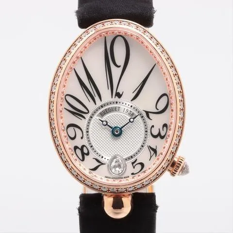 Breguet Reine de Naples 8918BR58964D00D3L 28.5mm Rose gold White