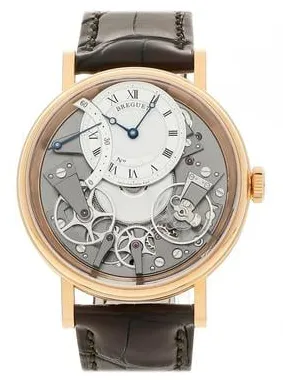 Breguet Tradition 7097BR/G1/9WU 40mm Rose gold Silver