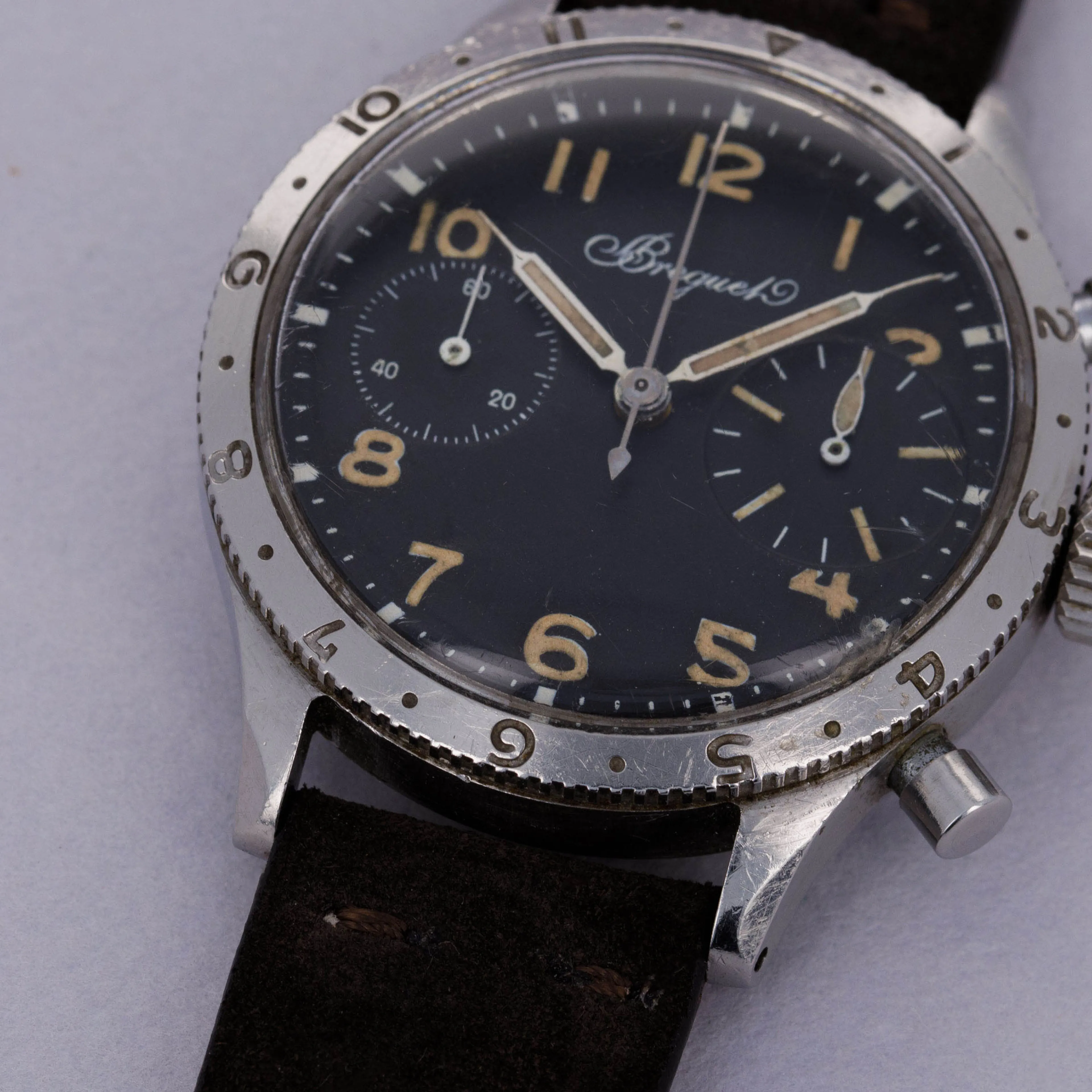 Breguet Type XX 38mm Stainless steel Black 2