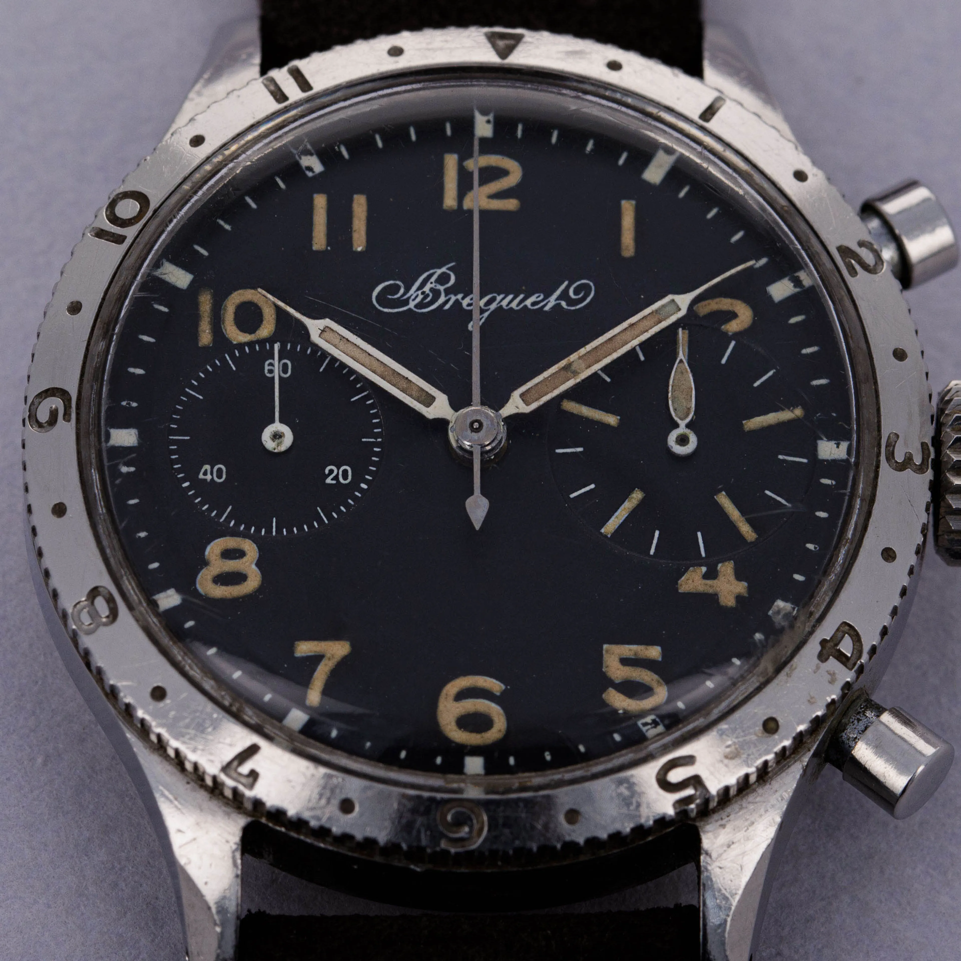 Breguet Type XX 38mm Stainless steel Black 11