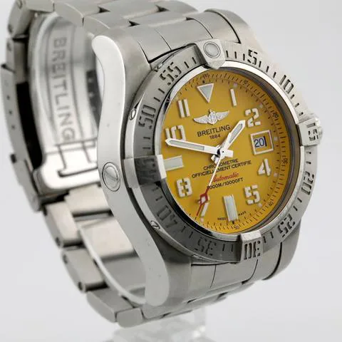 Breitling Avenger II Seawolf A1733110/I519/169A 45mm Stainless steel Yellow 2