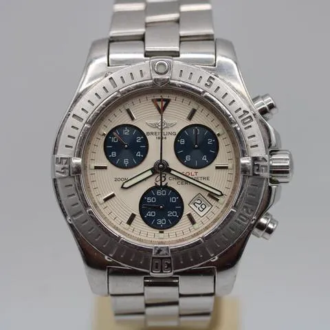 Breitling Colt A73380 41mm Stainless steel White