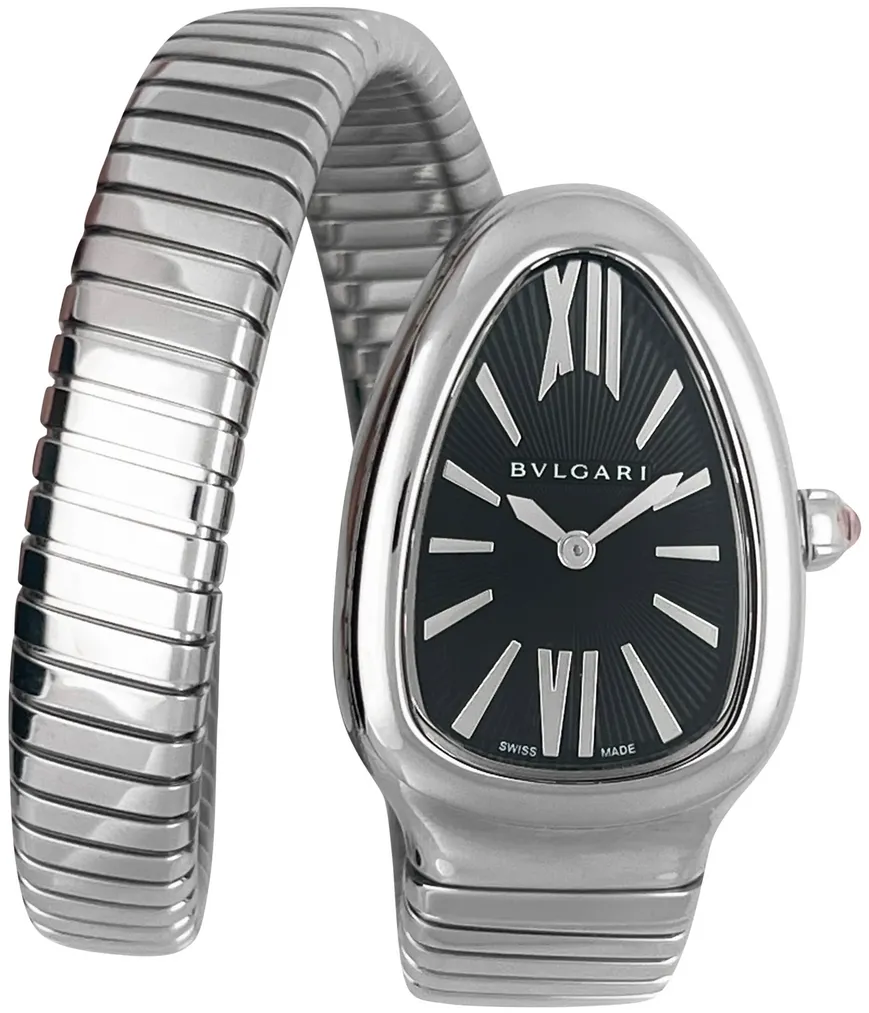 Bulgari Serpenti 102826 35mm Stainless steel Black