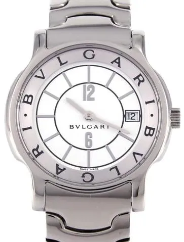 Bulgari Solotempo ST35S/ST35WSSD 35mm White