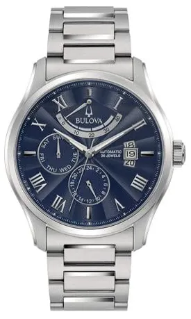 Bulova Wilton 96C147 43mm Stainless steel Blue