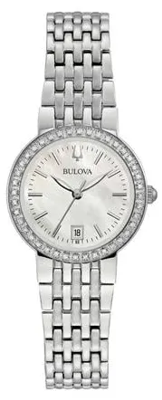 Bulova Diamond 96R239 27mm Stainless steel Mother-of-pearl