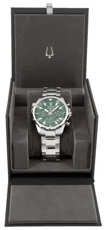 Bulova Marine Star 96B396 43mm Stainless steel Green 8