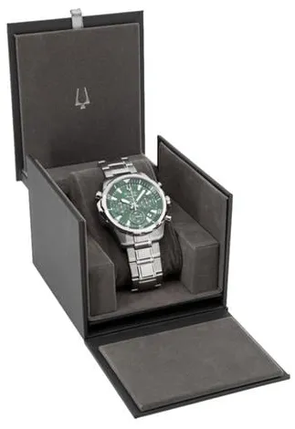 Bulova Marine Star 96B396 43mm Stainless steel Green 9