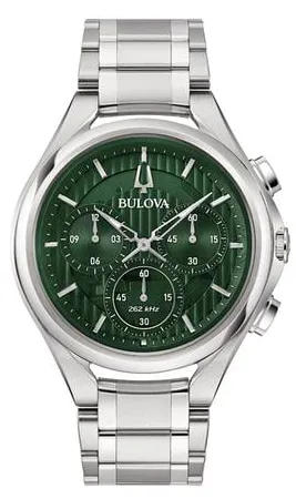 Bulova Precisionist 96A297 44mm Stainless steel Green