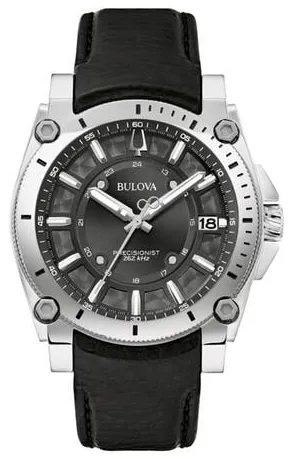 Bulova Precisionist 96B416 40mm Stainless steel Black