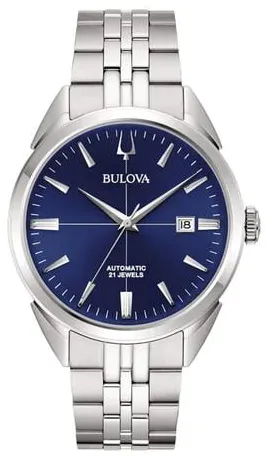 Bulova 96B425 41.5mm Stainless steel Blue