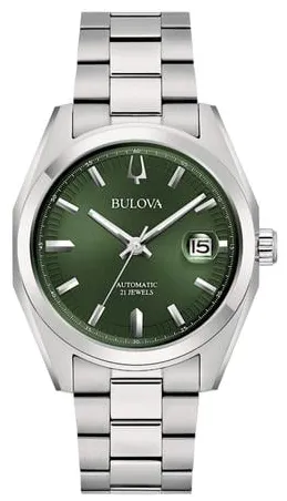 Bulova 96B429 39mm Stainless steel Green