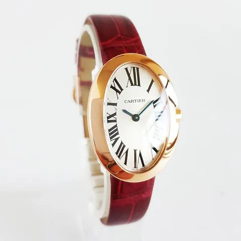 Cartier Baignoire Small Model W8000007 31.5mm Rose gold Silver 2