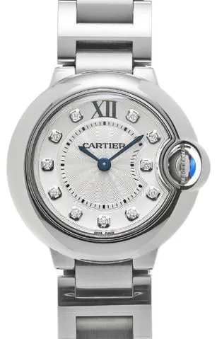 Cartier Ballon Bleu 28mm WE902073 28mm Stainless steel Silver