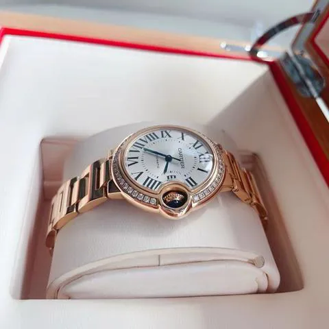 Cartier Ballon Bleu WJBB0036 33mm Rose gold Silver 5