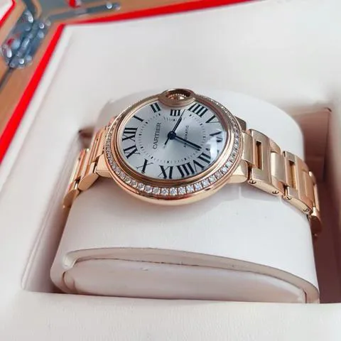 Cartier Ballon Bleu WJBB0036 33mm Rose gold Silver 6