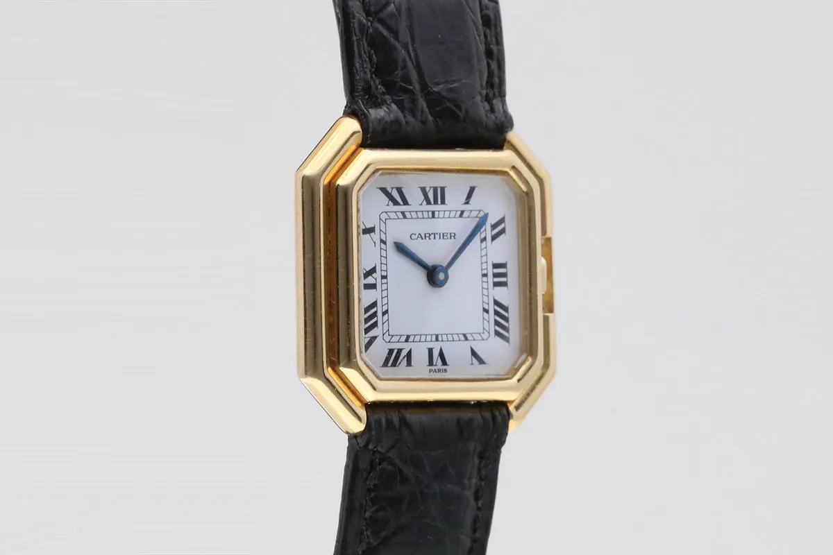 Cartier Ceinture 78100 25mm Yellow gold and 18k yellow gold original white 3