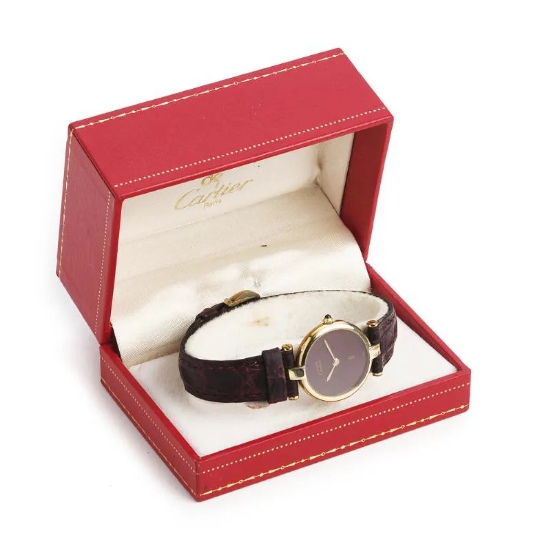 Cartier Must de Cartier 24mm Gold-plated silver 1