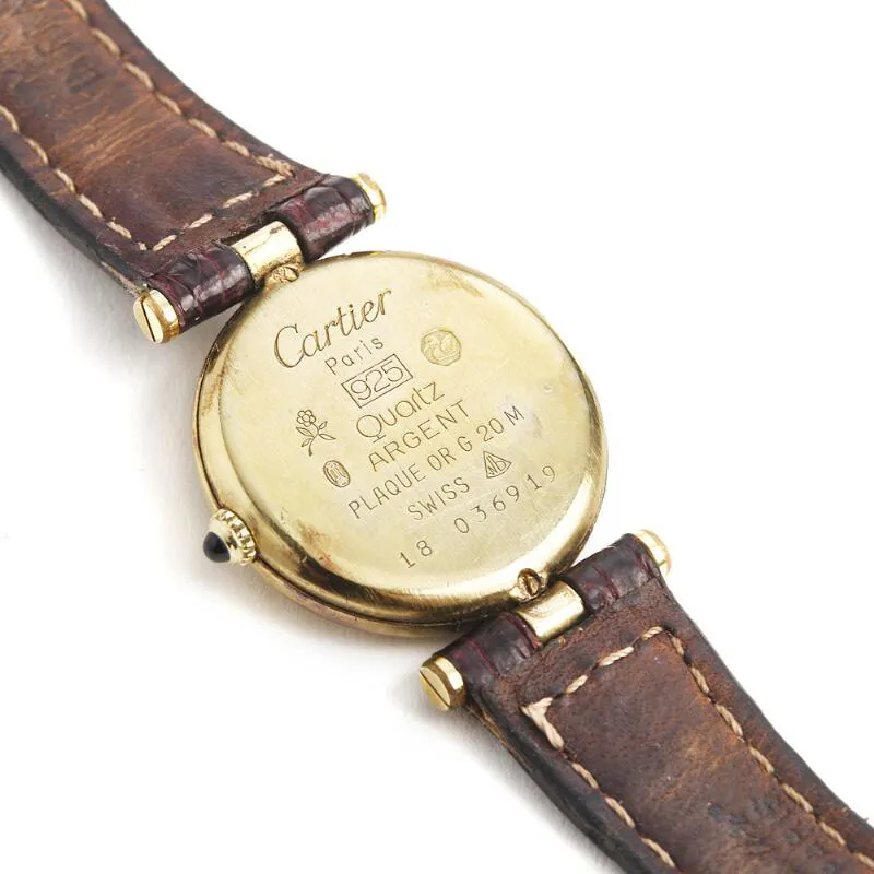 Cartier Must de Cartier 24mm Gold-plated silver 2