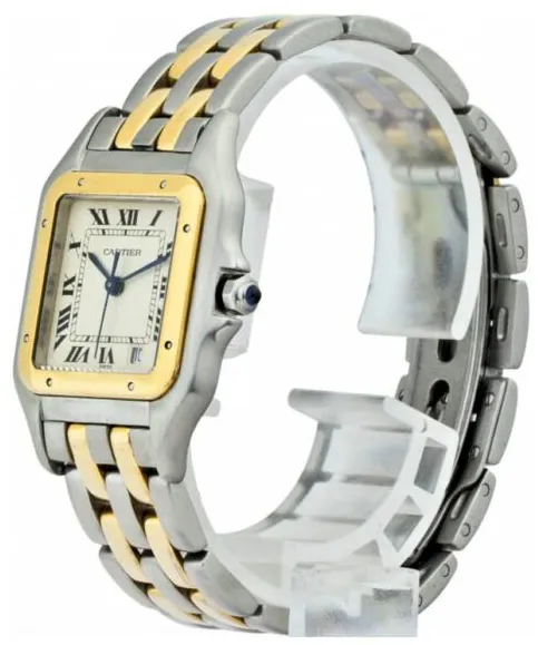 Cartier Panthère W2PN0006 23mm Yellow gold and Stainless steel Silver 1