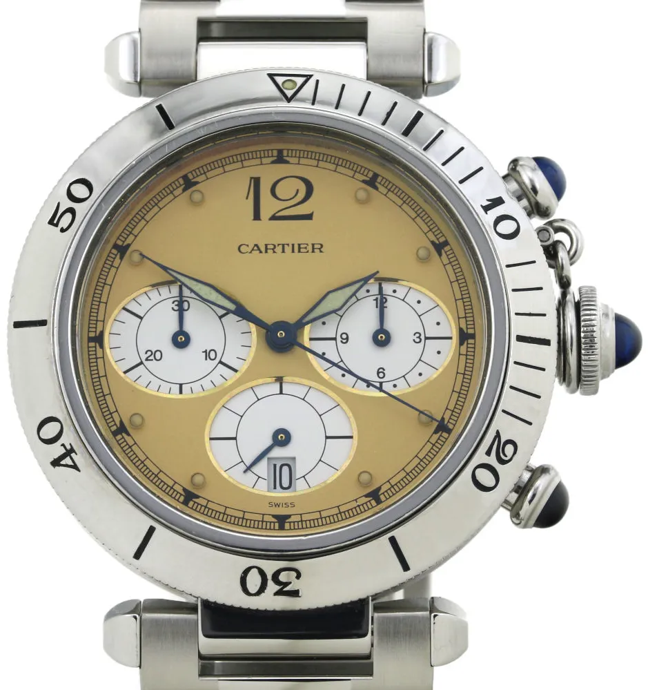 Cartier Pasha 1050 38mm Stainless steel 1