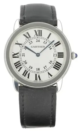 Cartier Ronde Solo de Cartier 2934 36mm Stainless steel Silver