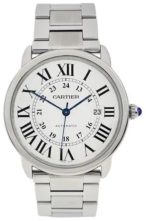 Cartier Ronde Solo de Cartier W6701011 42mm Stainless steel Silver