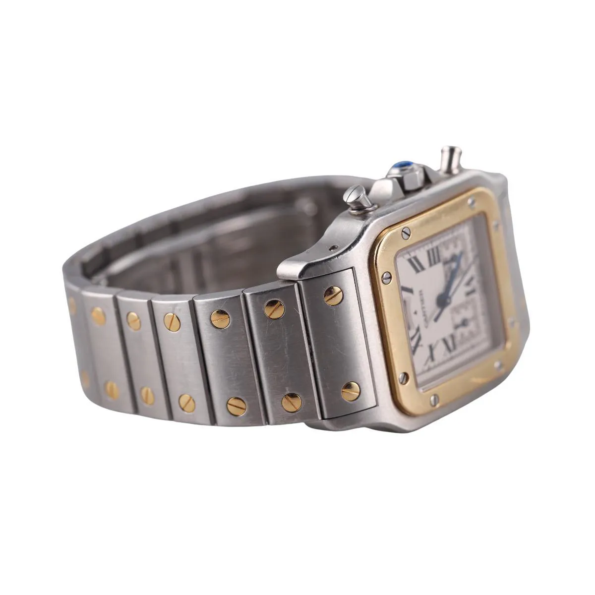 Cartier Santos Galbée 2425 28mm Stainless steel and gold 3