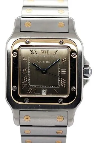 Cartier Santos Galbée 187901 29mm Yellow gold and Stainless steel Gold