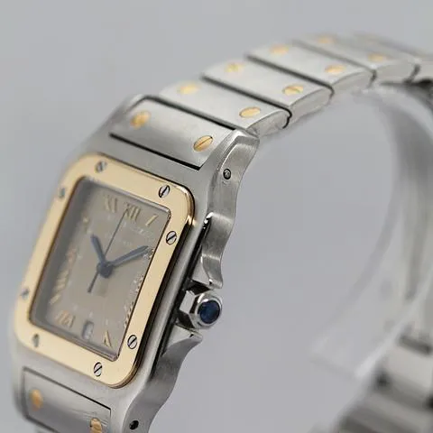 Cartier Santos Galbée 187901 29mm Yellow gold and Stainless steel Gold 2