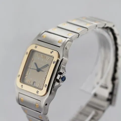 Cartier Santos Galbée 187901 29mm Yellow gold and Stainless steel Gold 3