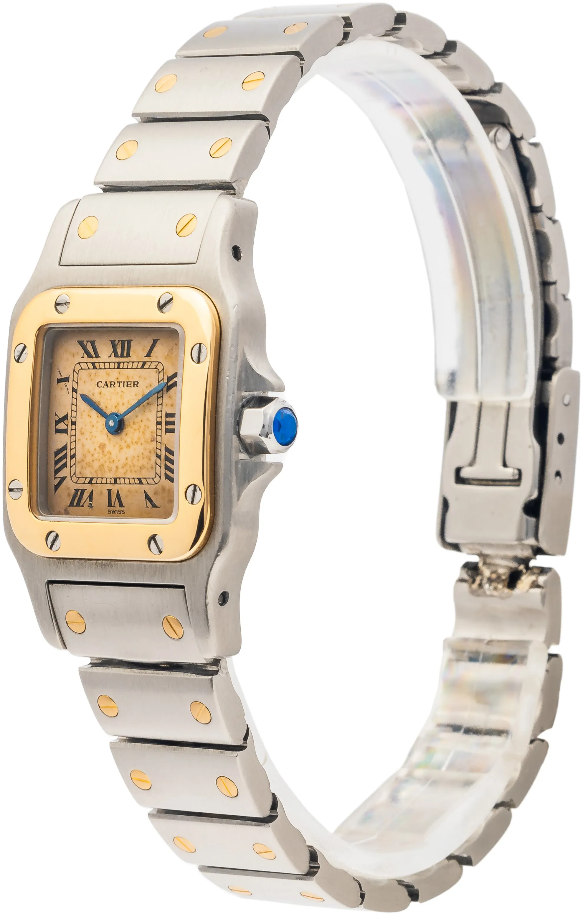 Cartier Santos Yellow gold and Stainless steel Gold 1