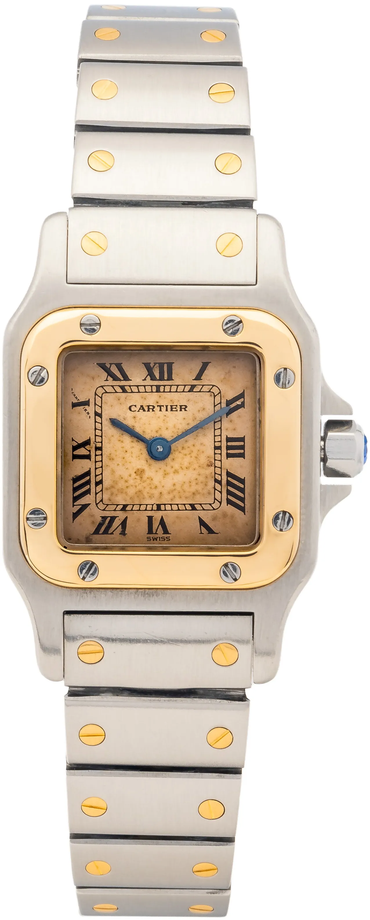 Cartier Santos Yellow gold and Stainless steel Gold 4