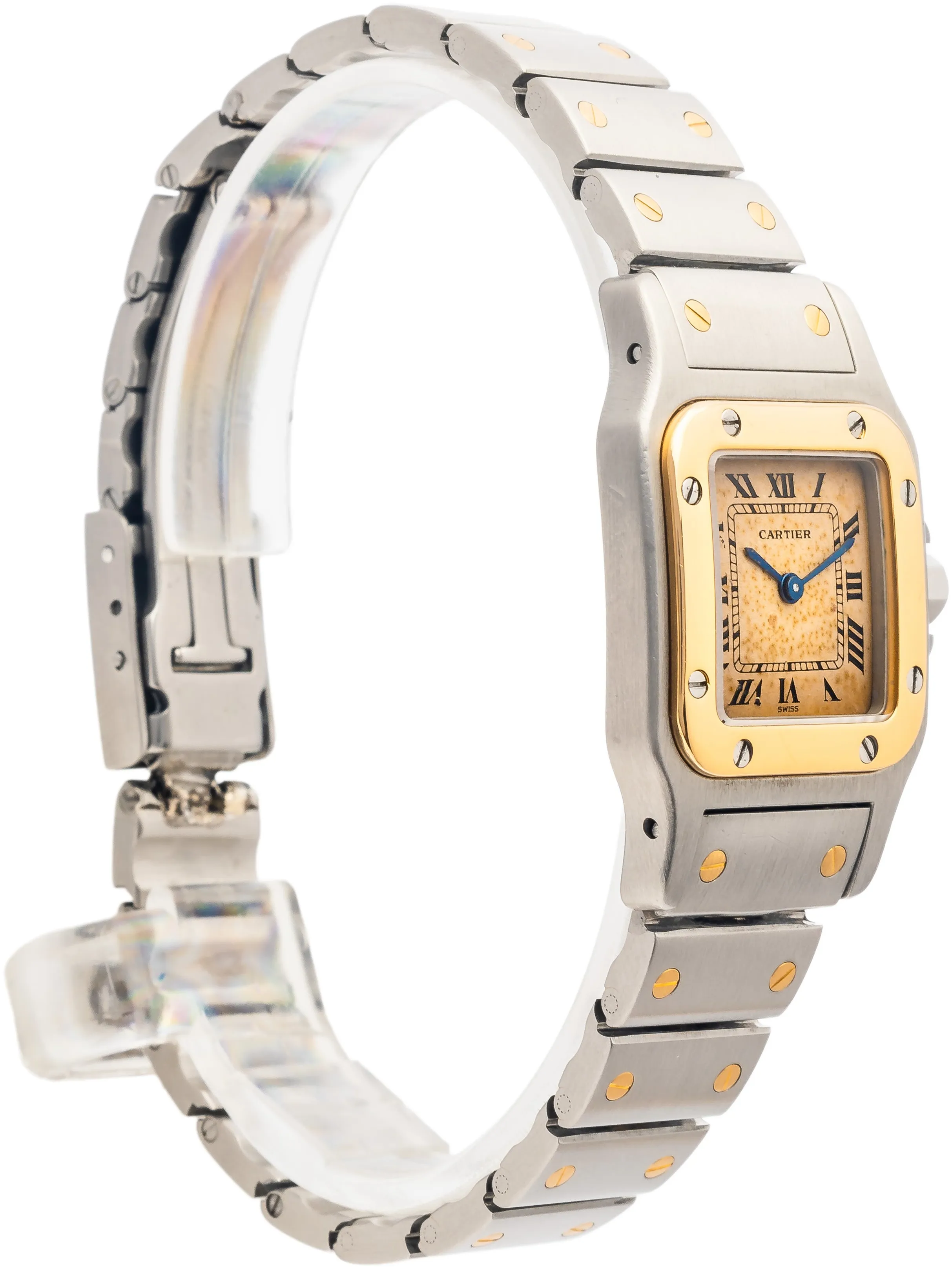 Cartier Santos Yellow gold and Stainless steel Gold 5