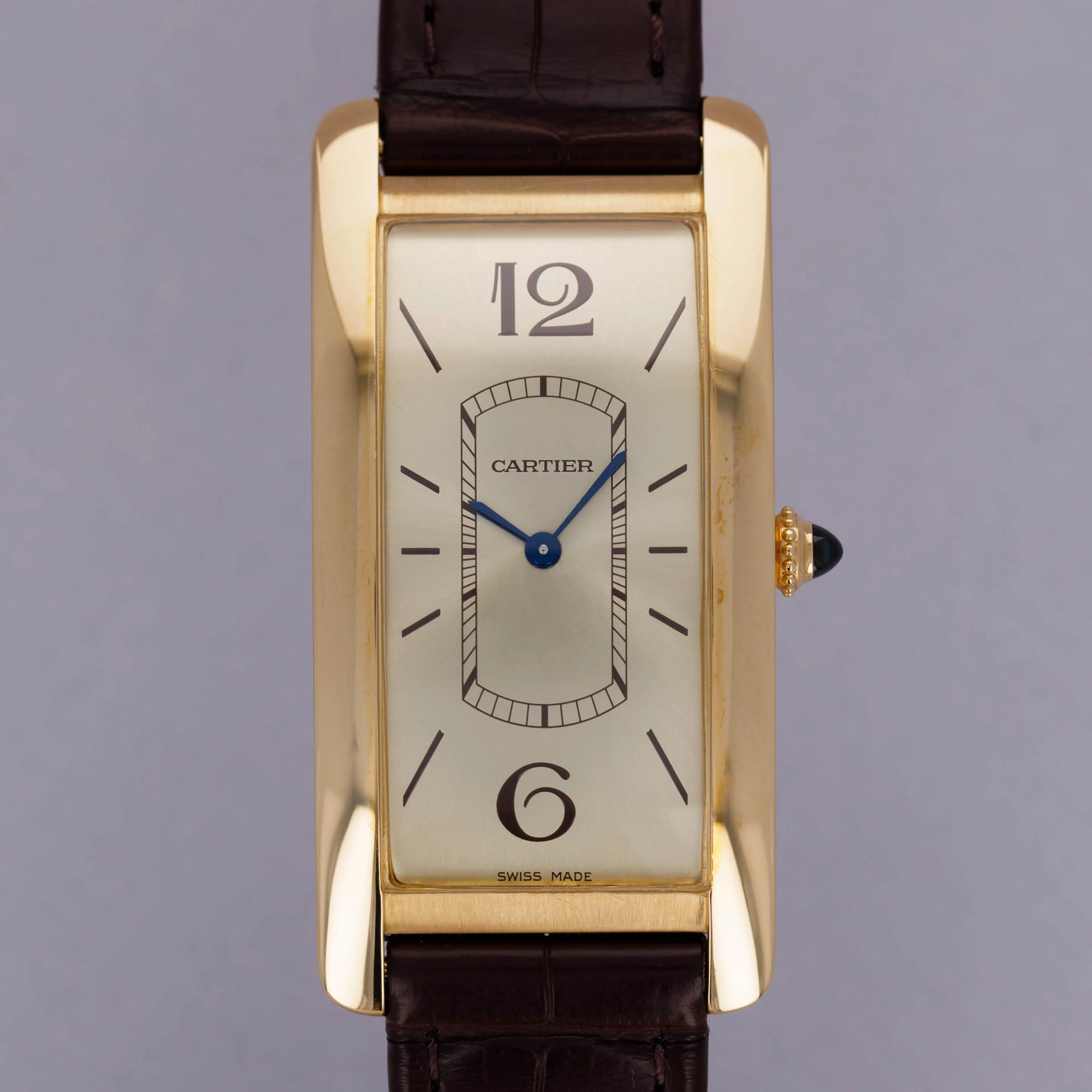 Cartier Tank Cintrée WGTA0026 46.5mm 18k yellow gold Golden