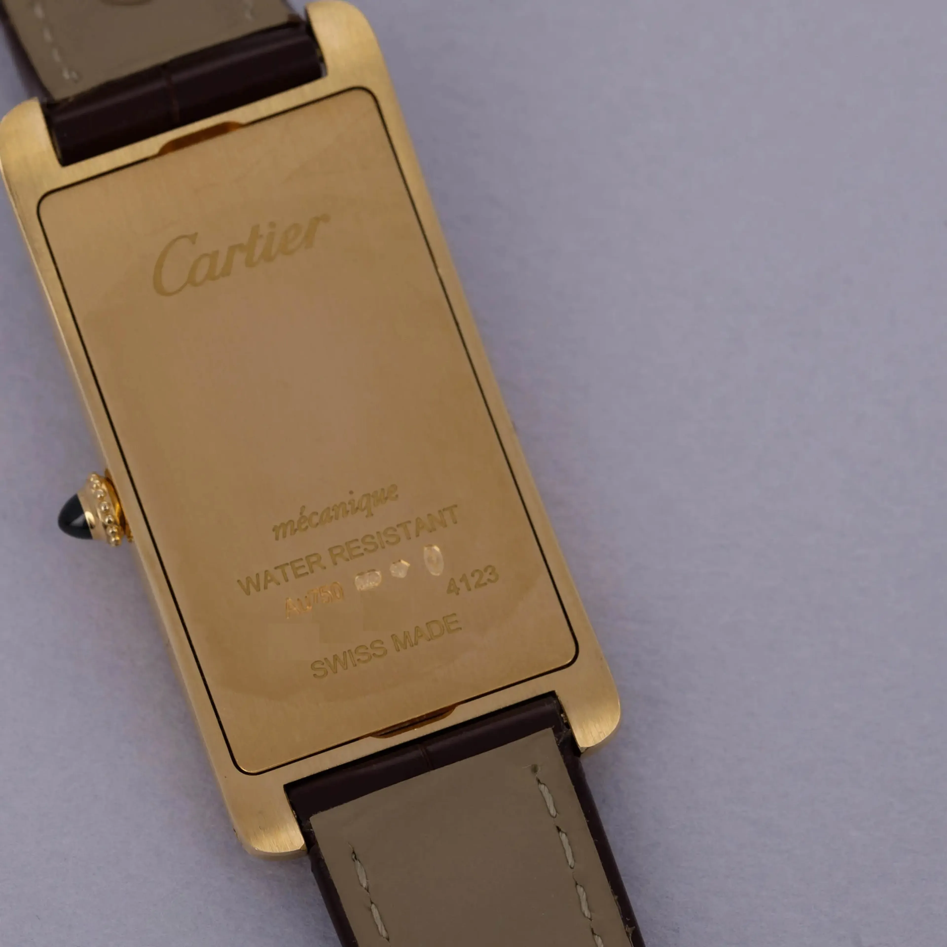 Cartier Tank Cintrée WGTA0026 46.5mm 18k yellow gold Golden 3