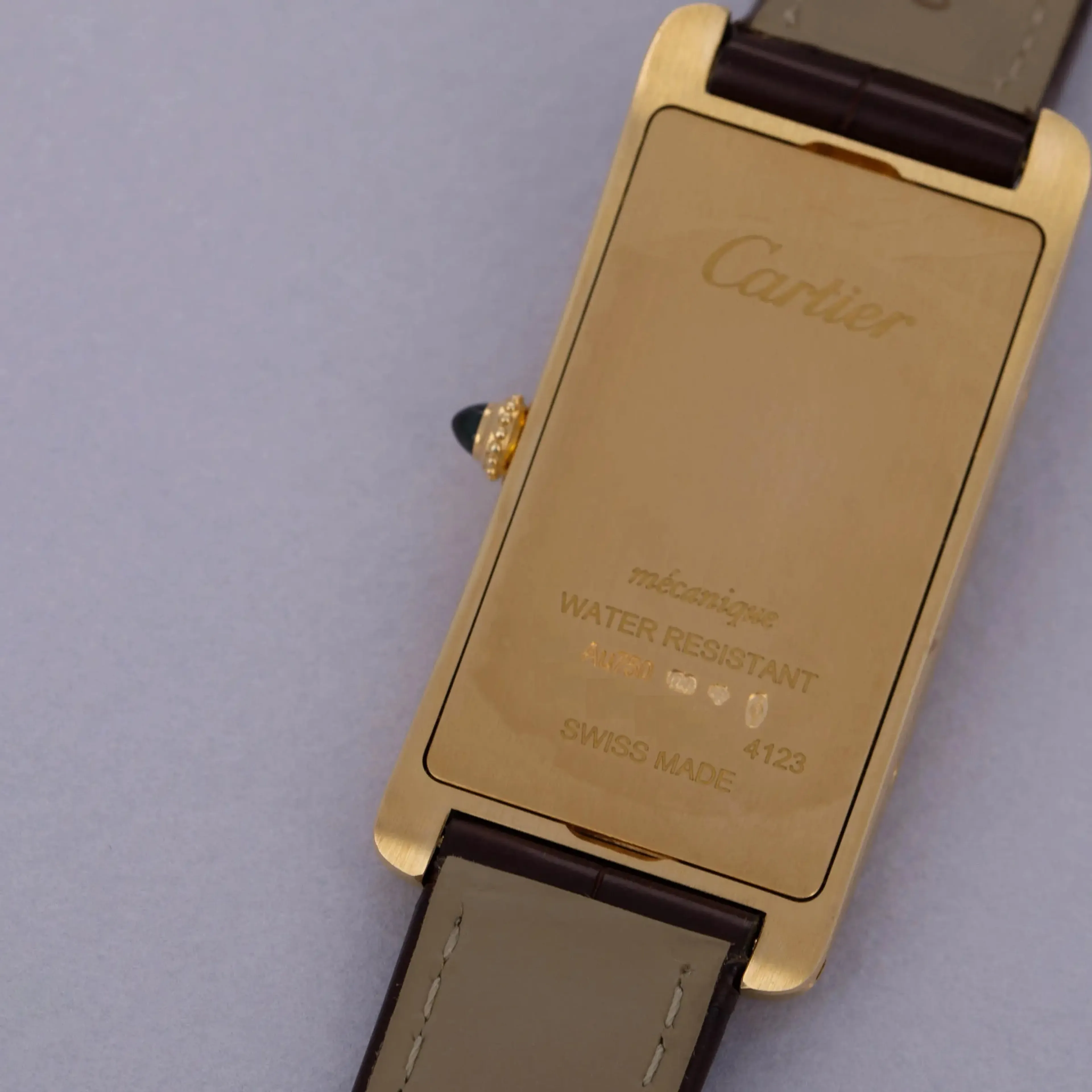 Cartier Tank Cintrée WGTA0026 46.5mm 18k yellow gold Golden 4