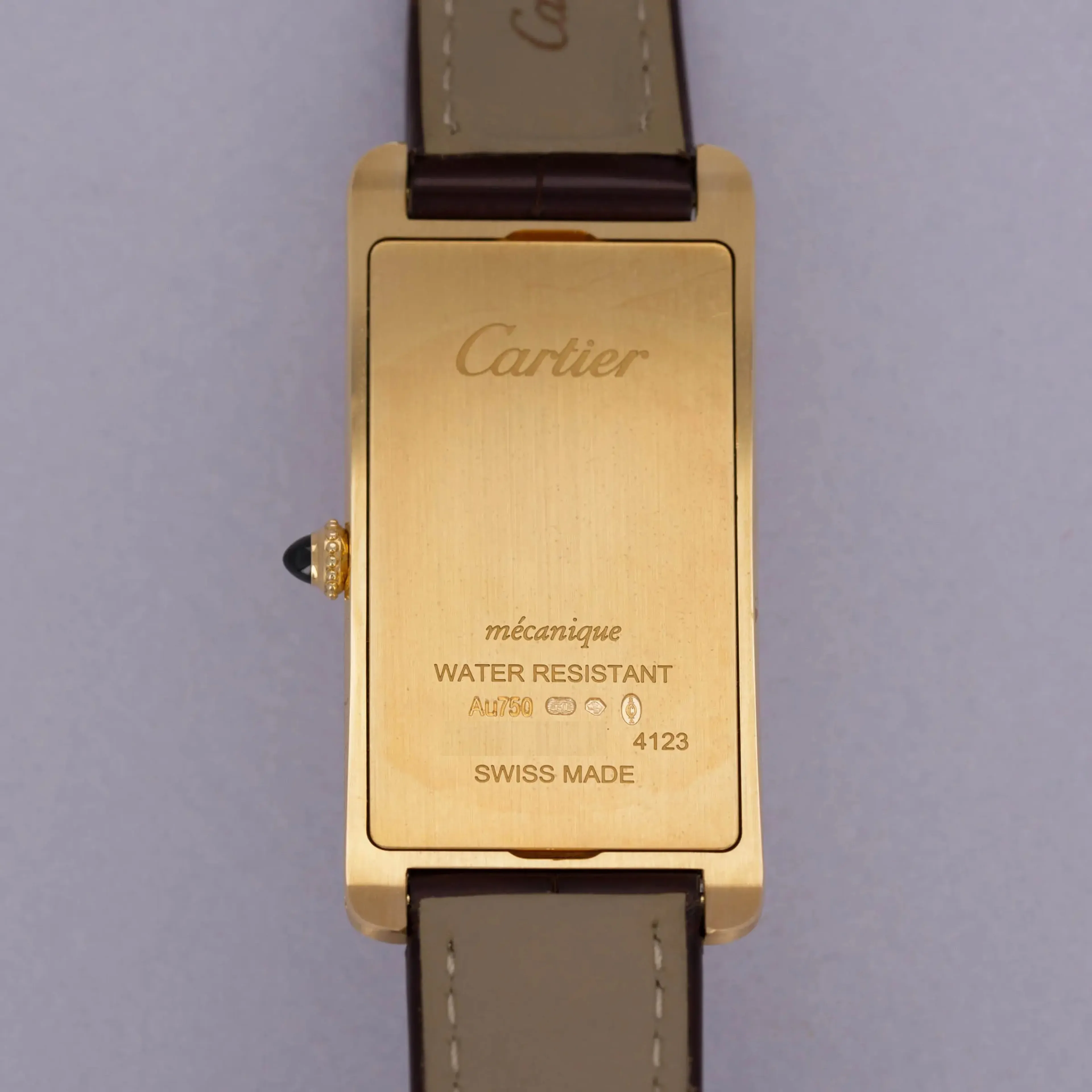 Cartier Tank Cintrée WGTA0026 46.5mm 18k yellow gold Golden 5