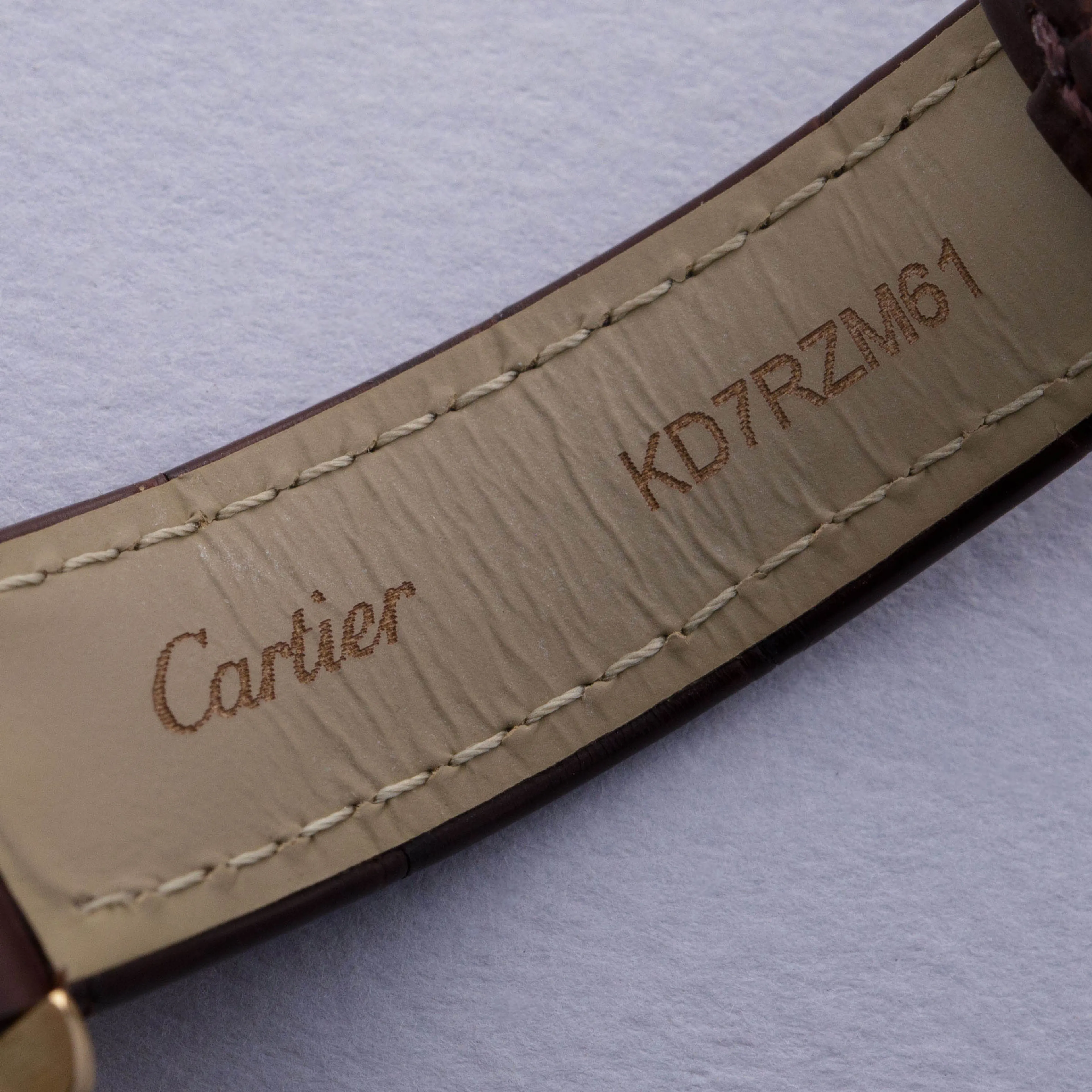 Cartier Tank Cintrée WGTA0026 46.5mm 18k yellow gold Golden 12