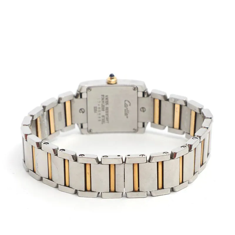 Cartier Tank Française 2384 20mm Yellow gold and Stainless steel 1