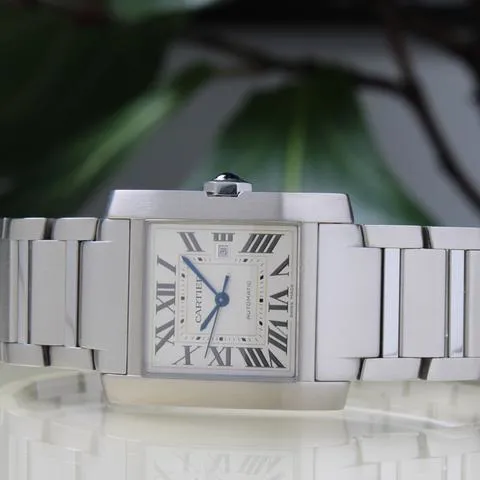 Cartier Tank Française WSTA0067 36.5mm Stainless steel Silver