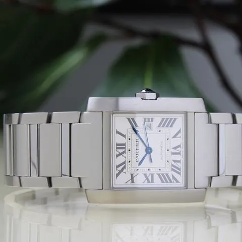 Cartier Tank Française WSTA0067 36.5mm Stainless steel Silver 7