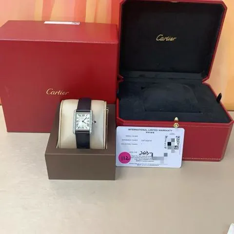 Cartier Tank Must W4TA0016 22mm Stainless steel Silver 6