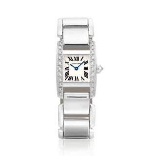 Cartier Tank Louis Cartier 2825 18k white gold White