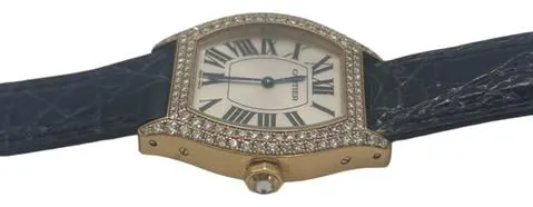 Cartier Tortue 2643 Yellow gold Silver 1