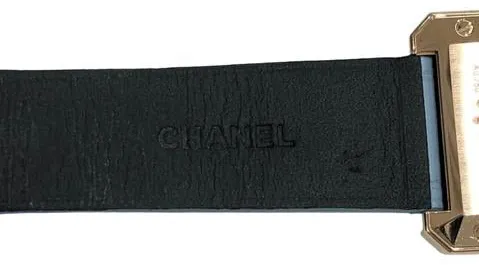 Chanel Boy-Friend H4469 23mm Yellow gold White 5