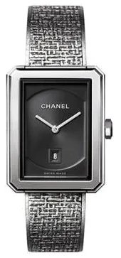 Chanel Boy-Friend H4878 34.5mm Stainless steel Black